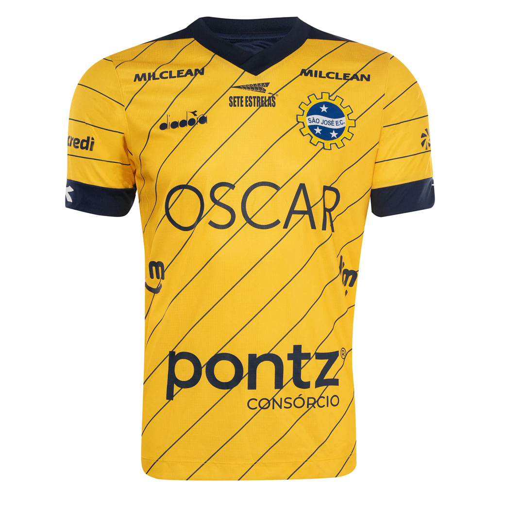 Diadora Camiseta 6011037 SJEC C Nº SEM PATRO Amarelo Poliester -2-
